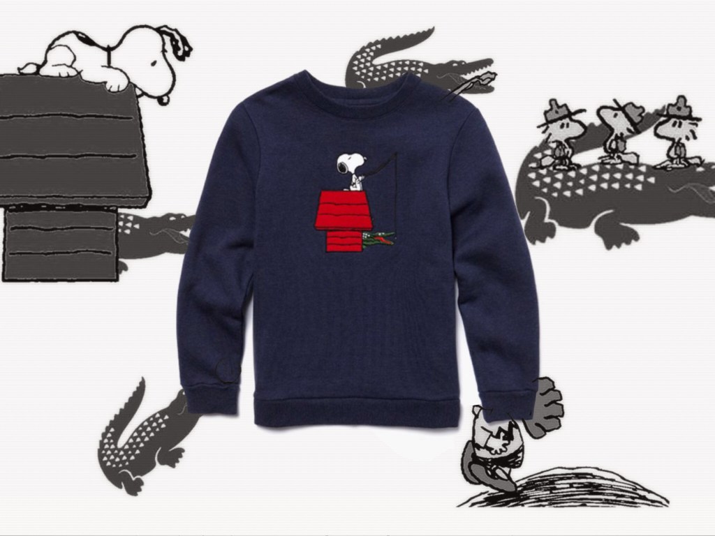 Quand snoppy part à la pêche au croco